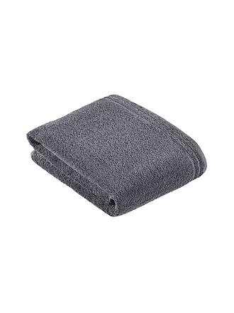 VOSSEN | Serviette de bain CALYPSO FEELING 100x150cm Noir | grau